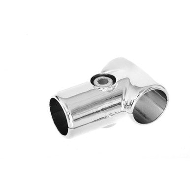 Chrome 3-Way T-Shape Clamp Fitting for 25mm Dia. Chrome Tube Rail