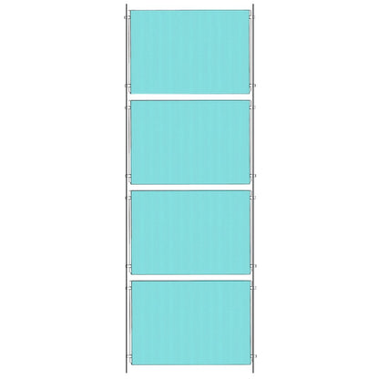 Satin Ceiling-to-Floor Cable Display Kit - A4 Landscape