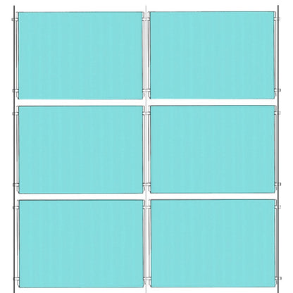 Satin Ceiling-to-Floor Cable Display Kit - A4 Landscape