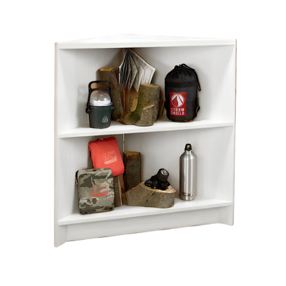 Open Corner Unit  with 1 Shelf - Aura Range