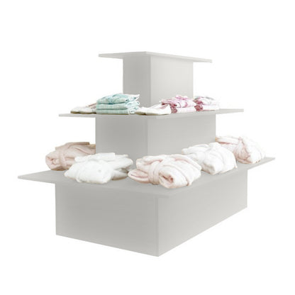 3 Shelf Display Island -Rectangle - Aura Range