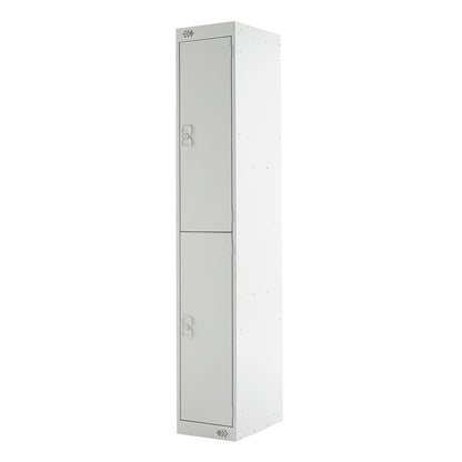 Light Grey 2 Door Steel Locker
