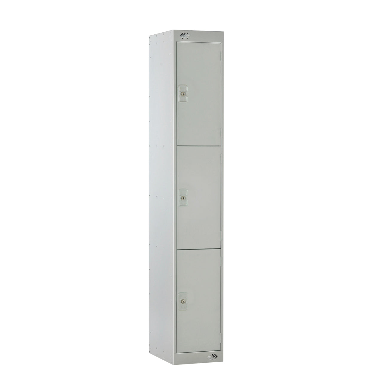 Light Grey 3 Door Steel Locker