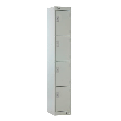 Light Grey 4 Door Steel Locker