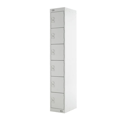 Light Grey 6 Door Steel Locker