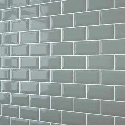 Dark Grey Bevel Metro Wall Panel