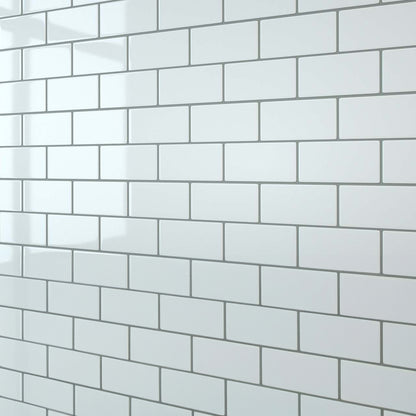 White Flat Metro Wall Panel