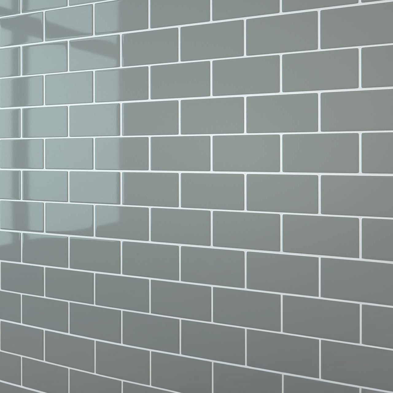 Dark Grey Flat Metro Wall Panel