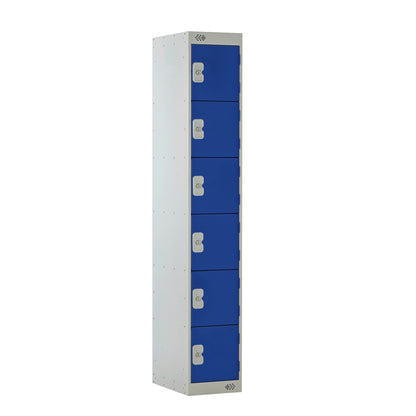 Blue 6 Door Steel Locker