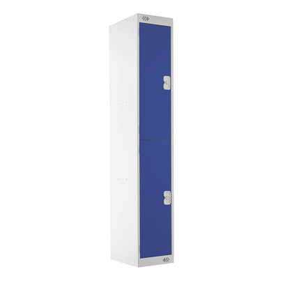 Blue 2 Door Steel Locker