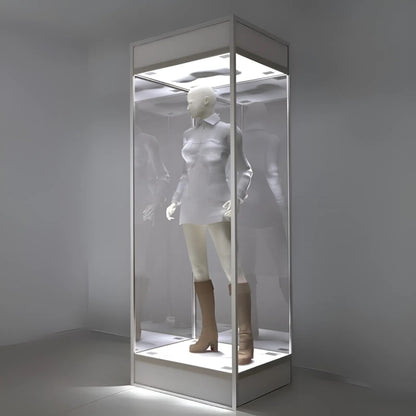 Single Glass Mannequin Display Case