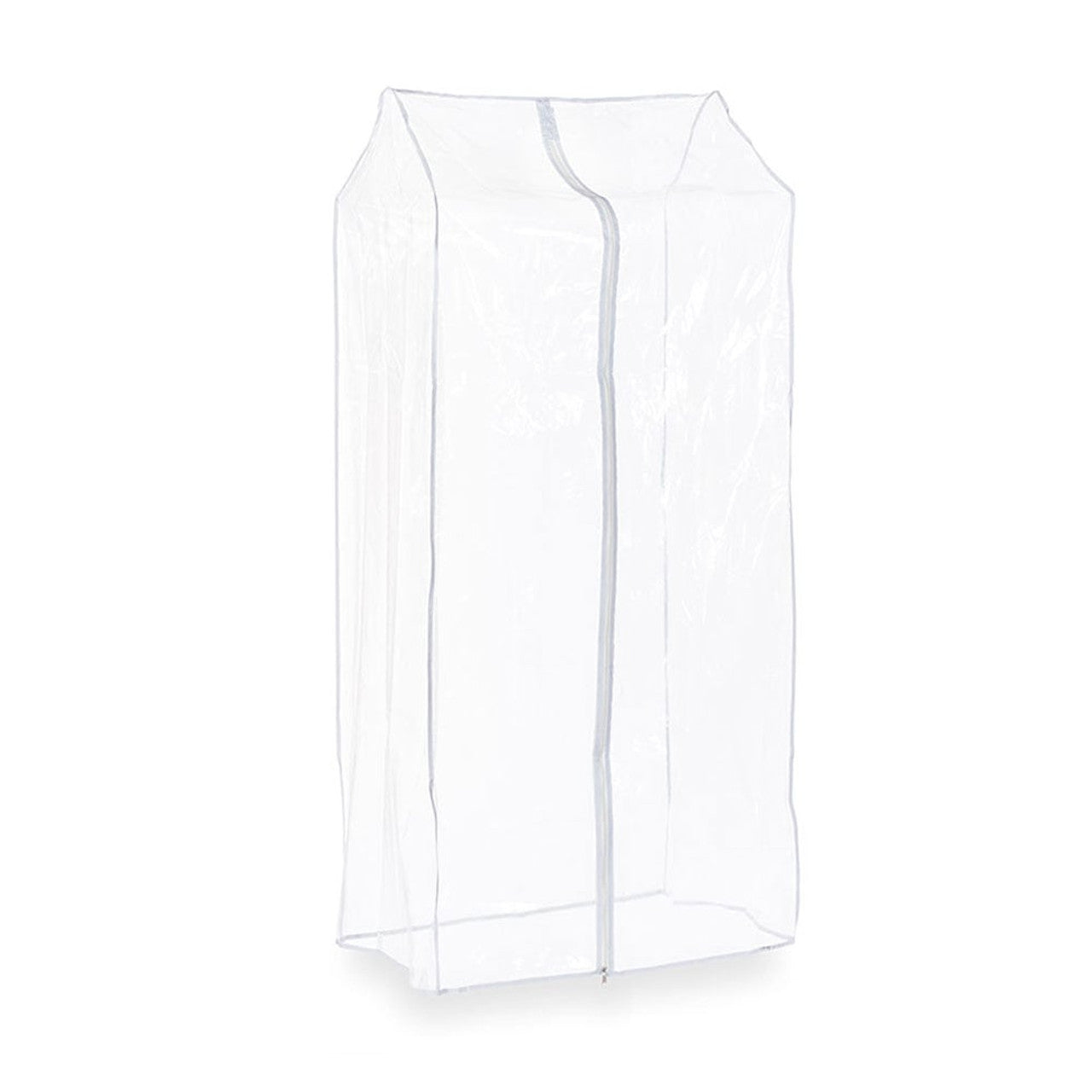 Clear Clothes Rail Cover Double Zip