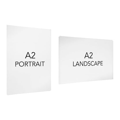 Easy Access Poster Holder - A2 - Cable or Wall-Mounted