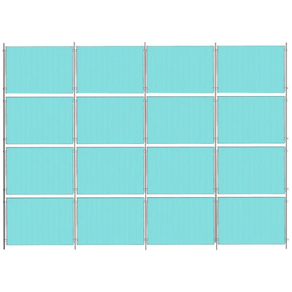Chrome Ceiling-to-Floor Cable Display Kit - A4 Landscape