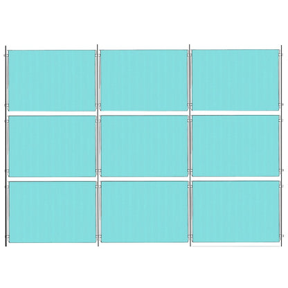 Chrome Wall-Mounted Cable Display Kit - A4 Landscape