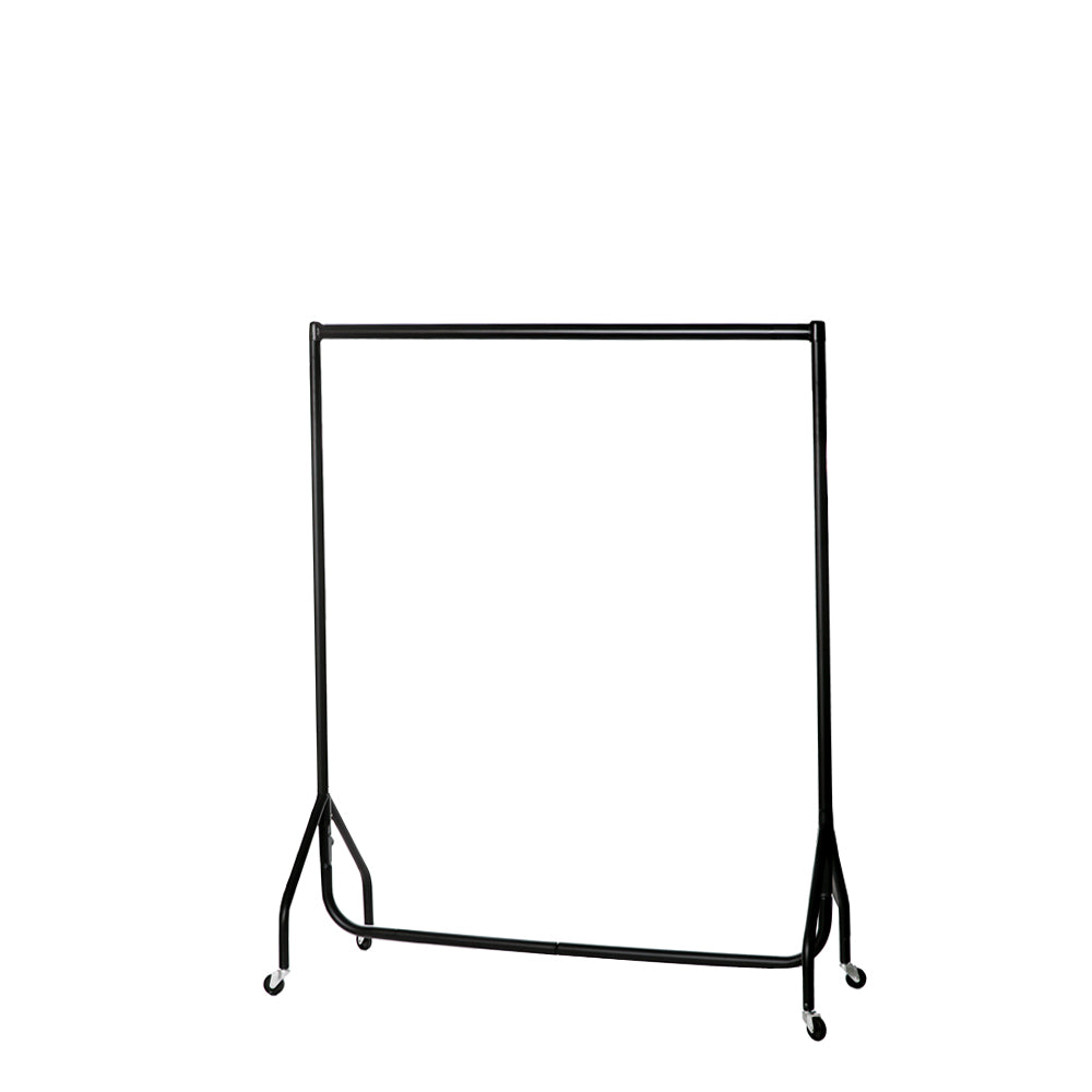 Childrens Black Heavy-Duty Clothes Rail
