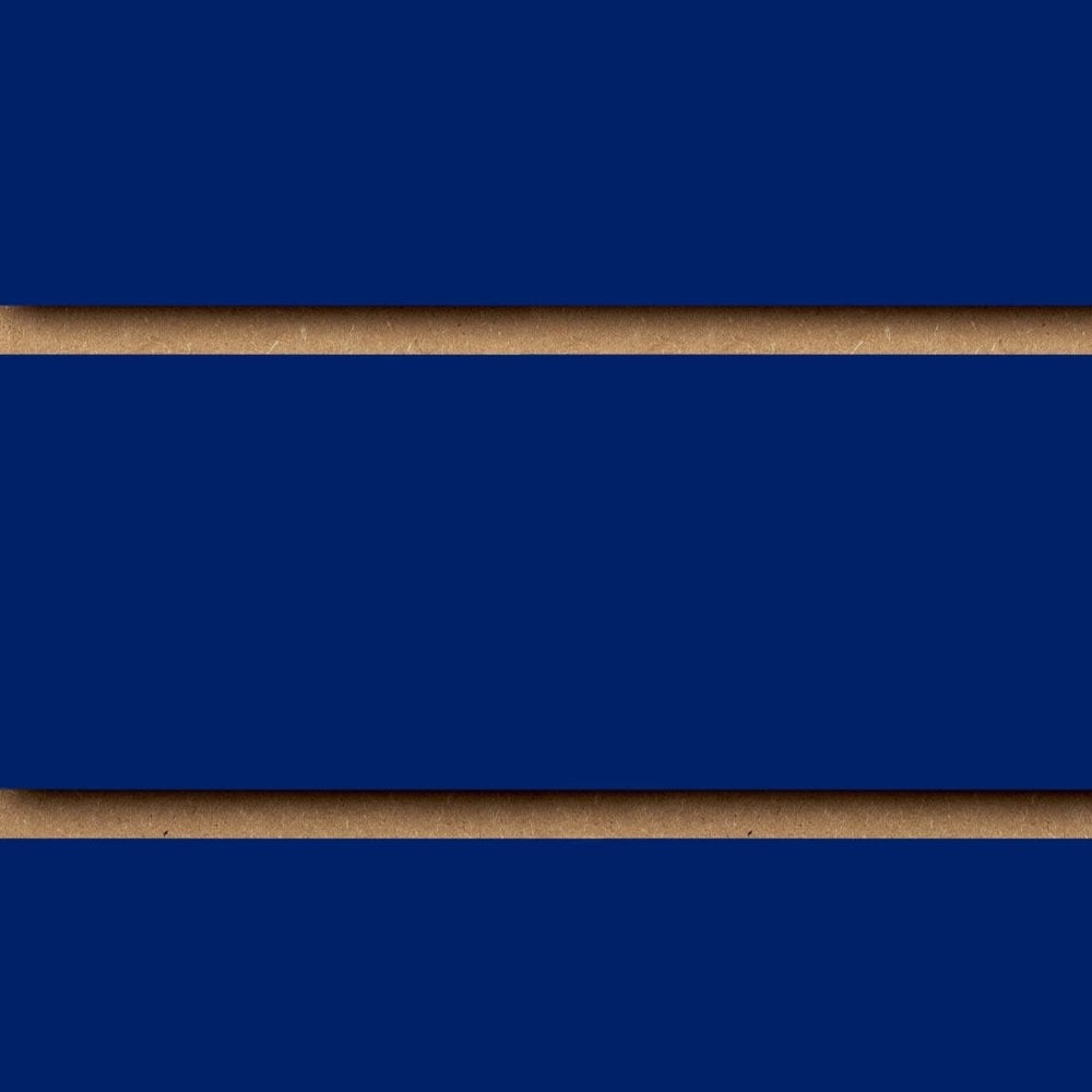 Blue Slatwall Panel - 100mm Centres - 18mm MDF