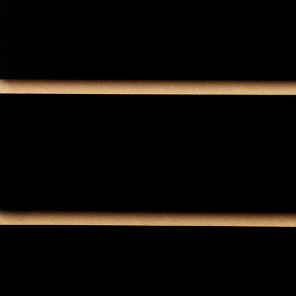 Black Slatwall Panel - 100mm Centres - 18mm MDF