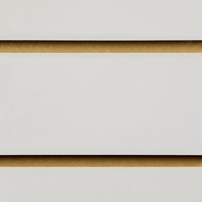 Grey  Slatwall Panel - 100mm Centres - 18mm MDF