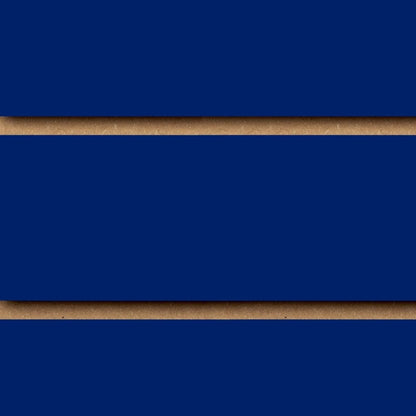 Blue Slatwall Panel - 100mm Centres - 18mm MDF