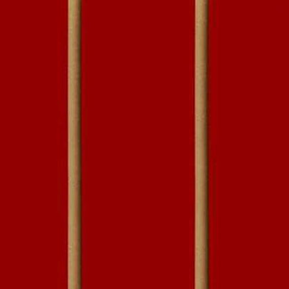 Red Slatwall Panel - 100mm Centres - 18mm MDF