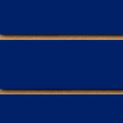 Blue Slatwall Panel - 100mm Centres - 18mm MDF