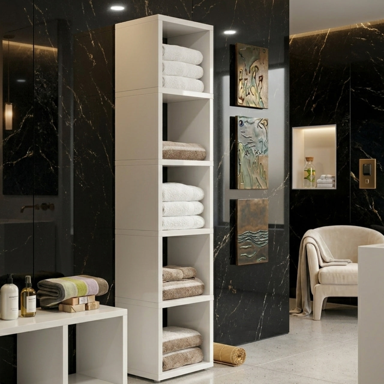 Cube Storage & Display Unit - 1 x 5