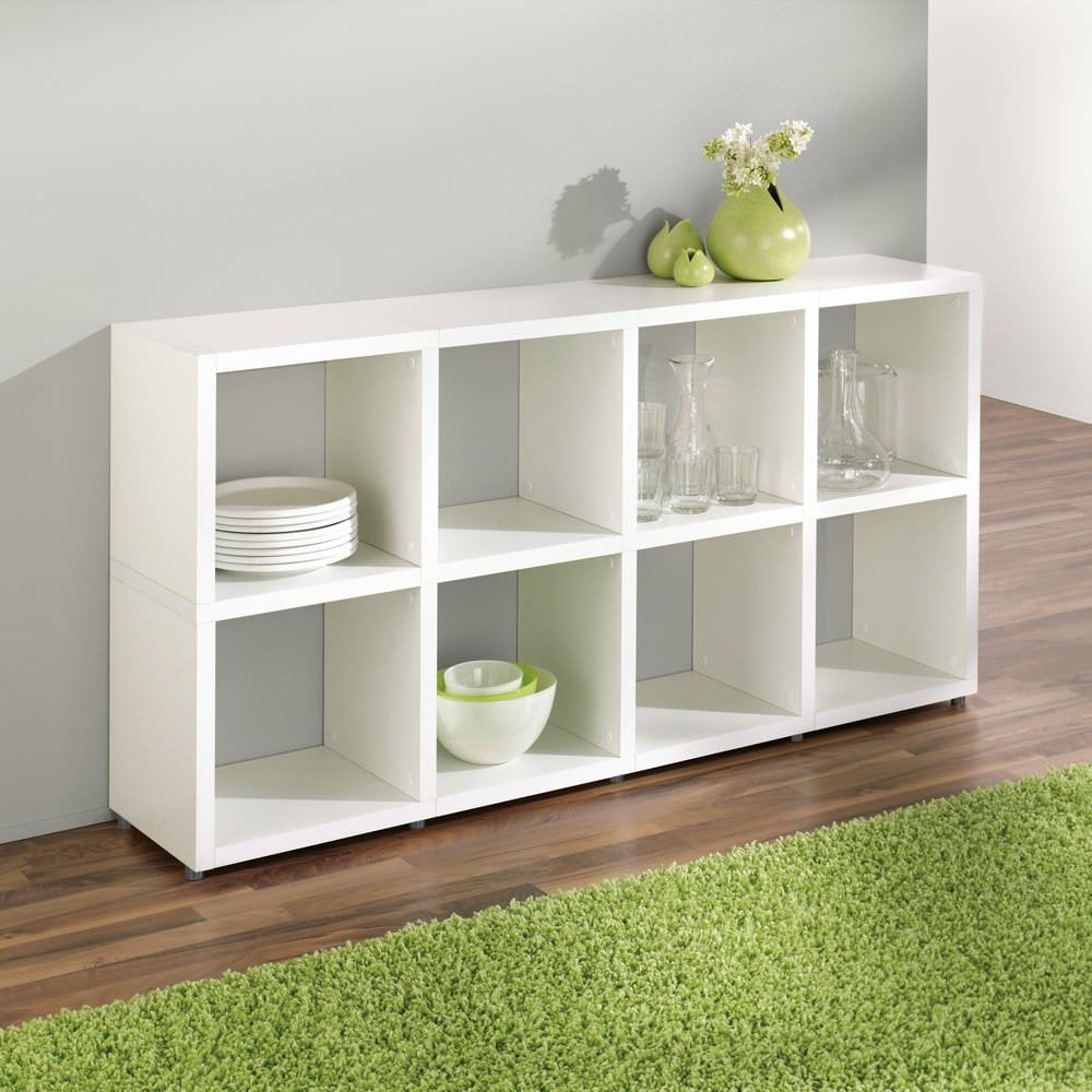 Cube Shelving Display & Storage - 4 x 2