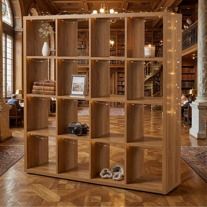Cube Shelving Display Unit - 4 x 4
