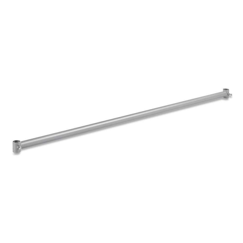 Silver Centre Bar For Heavy Duty Clothes Rail