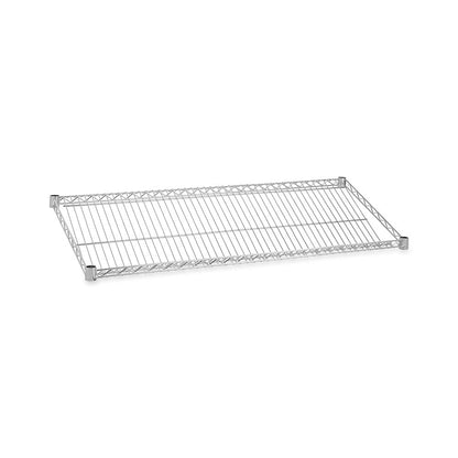 Slanted Wire Shelf for Chrome Wire Shelving - 450mm Depth Shelves