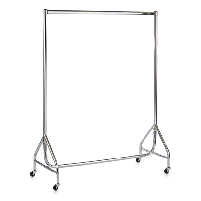 Reinforced Chrome Heavy-Duty Clothes Rail