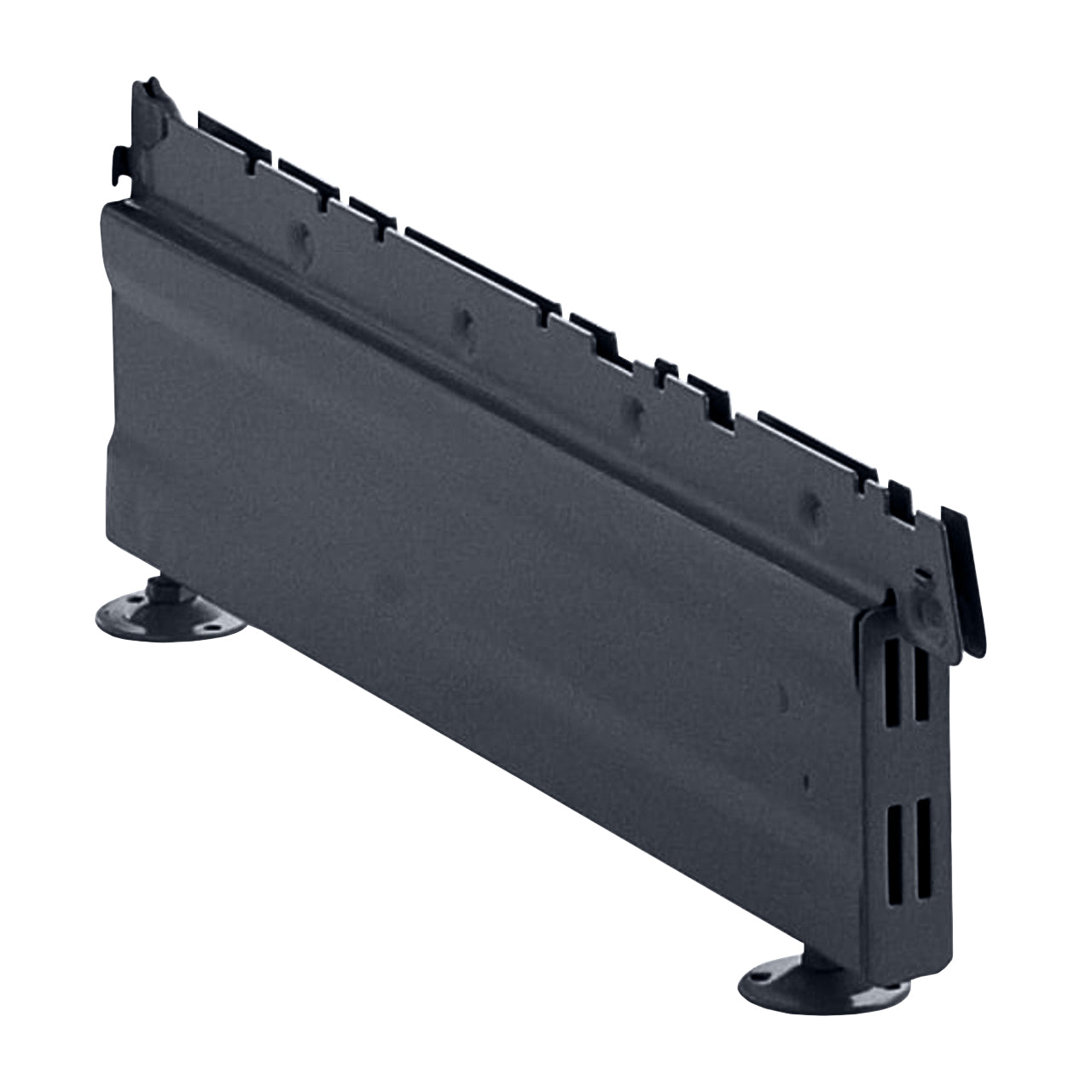 Dark Grey End of Run for Retail Gondola Unit