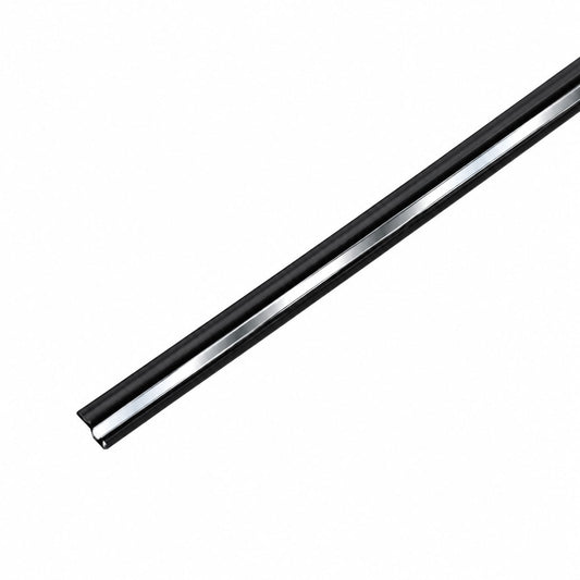 Pack of Black Mirror Strip Slatwall Inserts