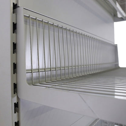 Silver Wire Basket & Brackets for Retail Shelving Units