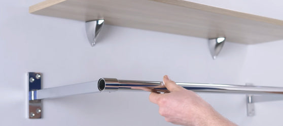 1. Insert Tubes into Support Arms