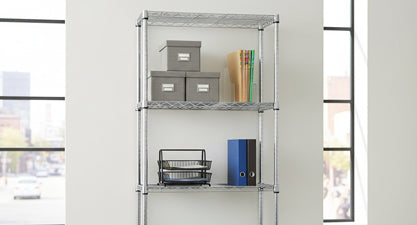 Chrome Wire Shelving