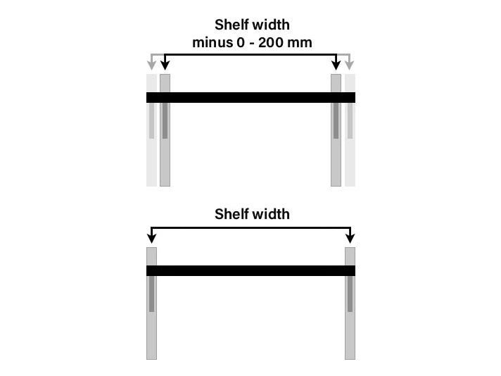 <strong>Glass Shelves</strong>
