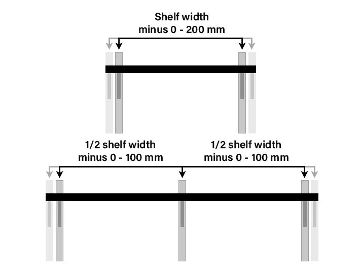 <strong>Wooden Shelves</strong>