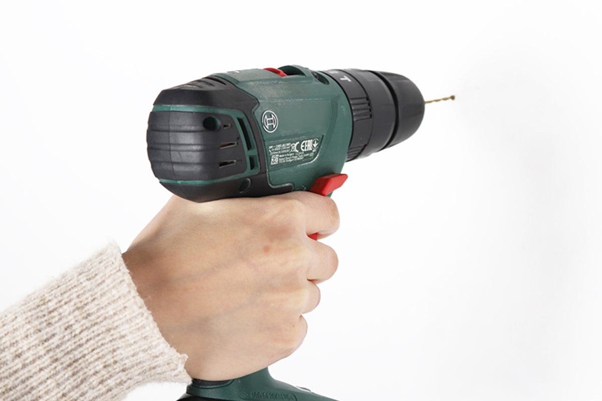 3. Screw the first Upright to the wall