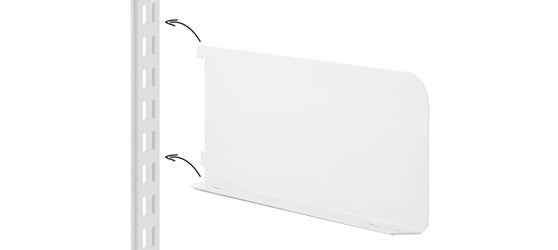 1. Fitting Wooden Shelves with Shelf Ends