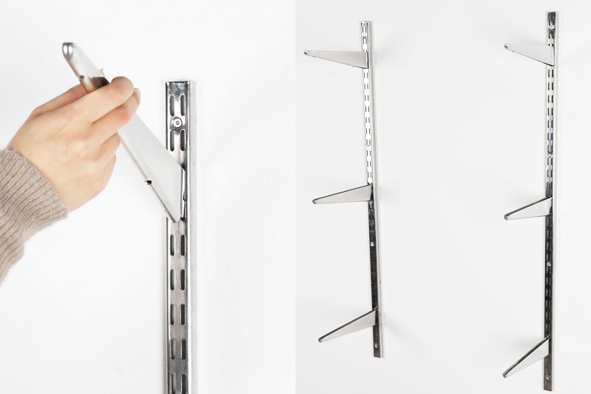 1. Wooden Shelves - Fitting Brackets
