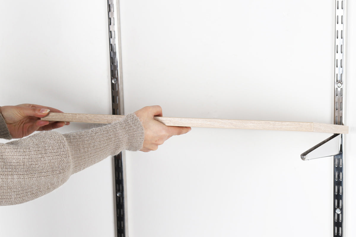 2. Wooden Shelves - Marking screw holes