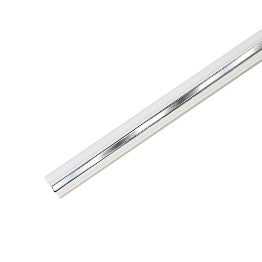Pack of White Mirror Strip Slatwall Inserts