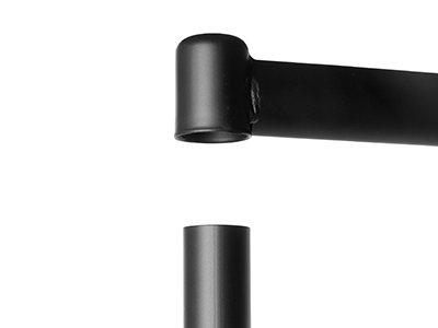 Push-fit the Top Rail into one of the Uprights