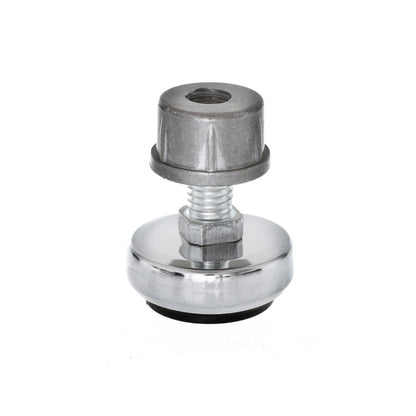 Push-in Adjustable Foot for 25mm Dia. Chrome Tube Rail