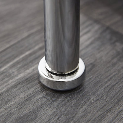 Push-in Adjustable Foot for 25mm Dia. Chrome Tube Rail