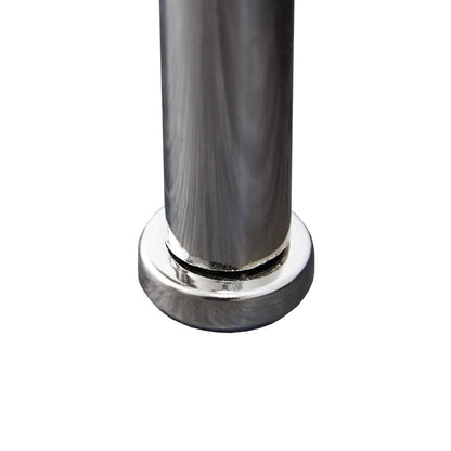 Push-in Adjustable Foot for 25mm Dia. Chrome Tube Rail