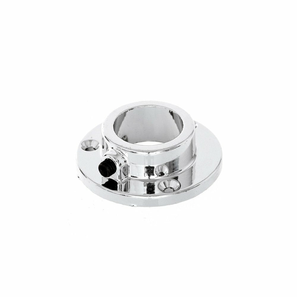 Chrome Socket for 25mm Dia. Chrome Tube Rail
