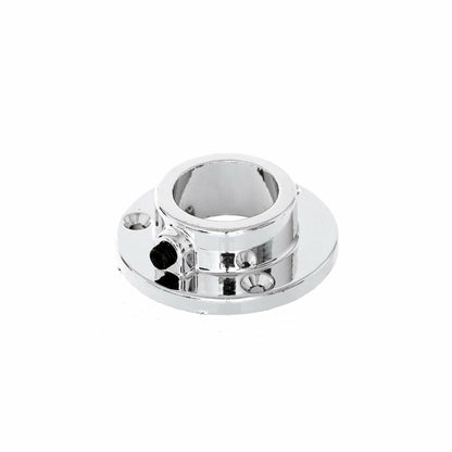 Chrome Socket for 25mm Dia. Chrome Tube Rail